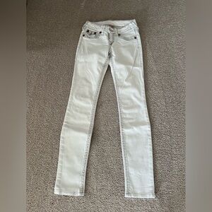 TRUE RELIGION LOW RISE SKINNY JEANS!